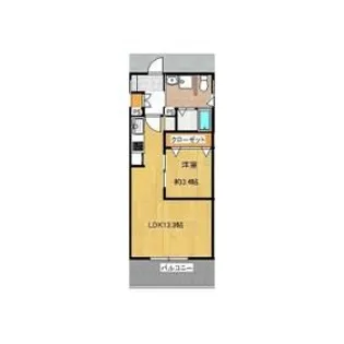 ラ・テール【4階】の間取り