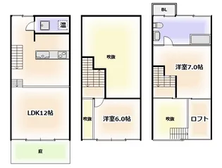 M’s-Flatの間取り