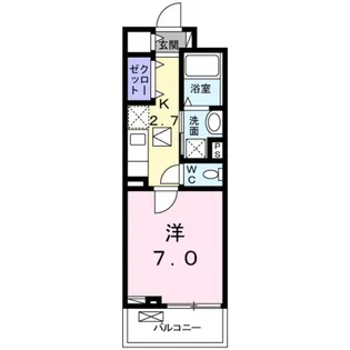タームアクア【1階】の間取り