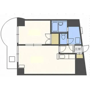 プレミエール円山【4階】の間取り