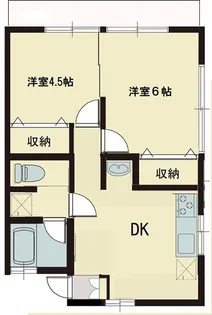 志幸57 マインハイム和光【2階】の間取り