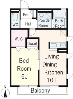 セプティモ西台【2階】の間取り