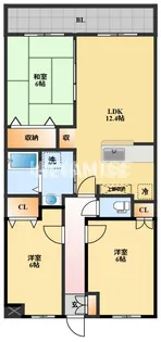 ルネス・センチュリー【1階】の間取り