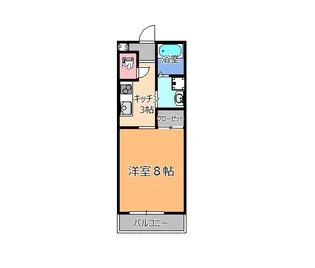 ドゥ・リシュ【1階】の間取り