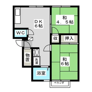 エステート井の頭【2階】の間取り