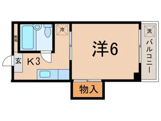 亜光ハイム常盤台【3階】の間取り