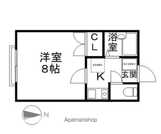 アネックスハラヤマ【2階】の間取り