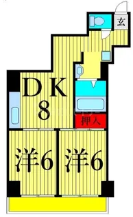 メゾン伊東【7階】の間取り