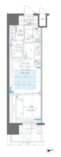 ZOOM新宿御苑前【6階】の間取り