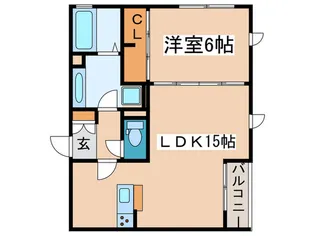Mon Logement【3階】の間取り