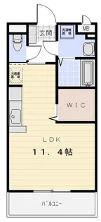 シエテ久居元町レジデンス【2階】の間取り