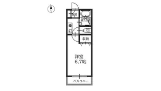 ベルジュ91【3階】の間取り