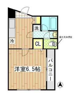 サンフィールV【3階】の間取り