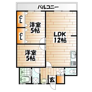第一睦実ビル【3階】の間取り