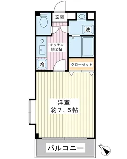 プラザ・グレイス【3階】の間取り