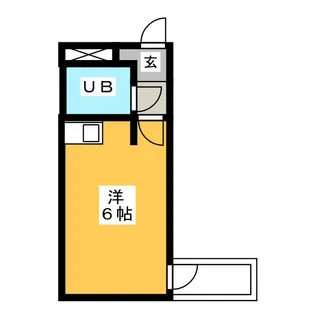 コーポ更科【3階】の間取り