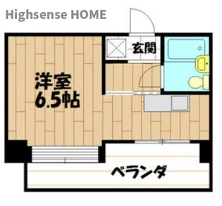 アルテハイム城北1号棟【4階】の間取り