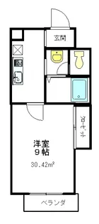 アルカサル御苑【7階】の間取り