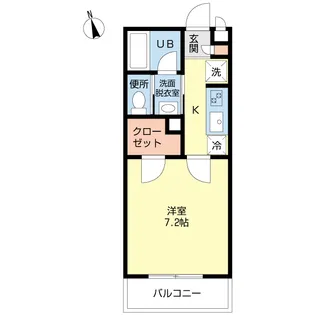 トレーセ東葛西【2階】の間取り