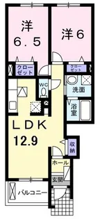 ジェントリー【1階】の間取り