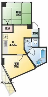 なり駒第3ビル【2階】の間取り