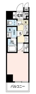 プレールドゥーク浅草IV【3階】の間取り