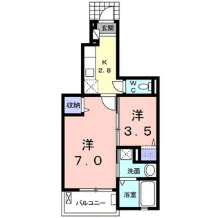 シティライフ【1階】の間取り
