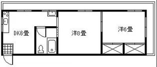 政岡マンション【2階】の間取り
