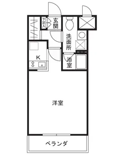 ピア・クレール溝の口【3階】の間取り