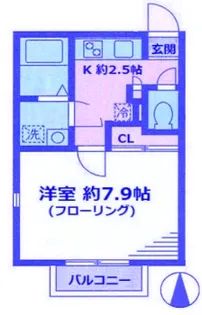 LaCasa Mia【2階】の間取り