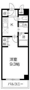 ブライトレジデンス【5階】の間取り