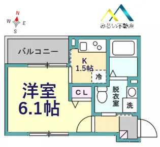 Bay Room vida【1階】の間取り