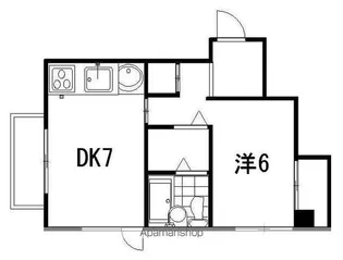 プリオールハイツ【2階】の間取り