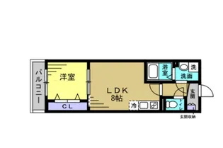 Eriu【2階】の間取り