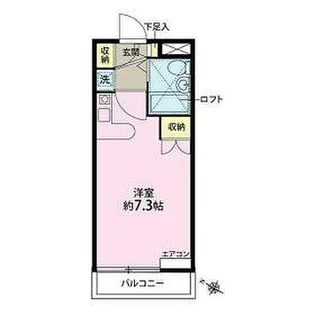 フォルテ21山手【2階】の間取り