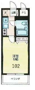AVANCE早稲田【1階】の間取り