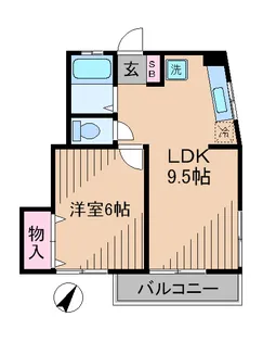 アイスリー【1階】の間取り