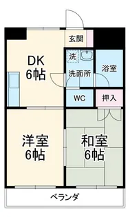 レールサイドヒルズ【2階】の間取り