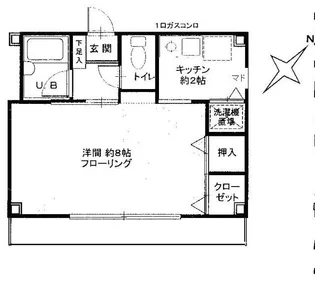 フォレスト目黒【3階】の間取り