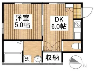 ラ・ビエナ【1階】の間取り
