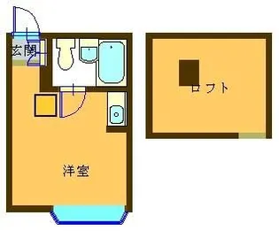 リバティ桜上水【1階】の間取り