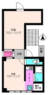 オパスワン【4階】の間取り