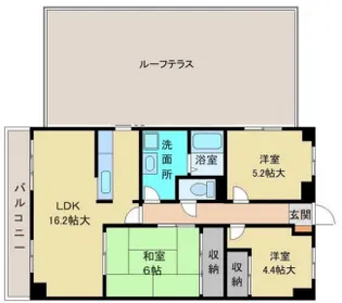 朝日プラザモンターニュ北神戸1番館【1階】の間取り