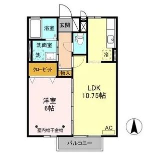 コンフォール・メゾン I【2階】の間取り