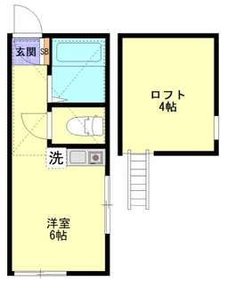 サンノーブル横須賀【2階】の間取り