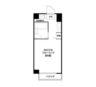エクセレンス笹塚【3階】の間取り