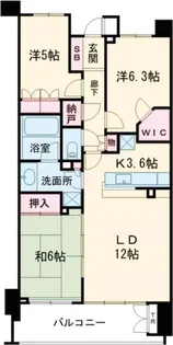 オーベル青砥【3階】の間取り