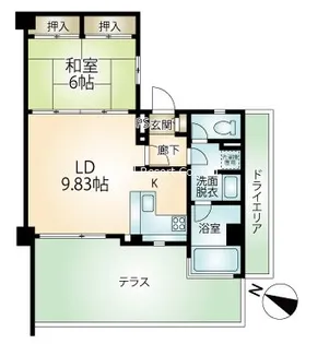 ベラヴィスタ南箱根【4階】の間取り