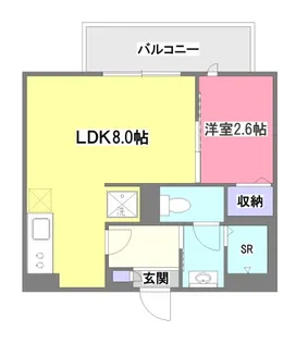 KEIAI RESIDENCE 清瀬V【1階】の間取り
