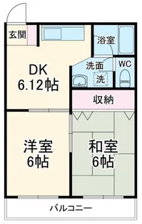 サンクローバーI【2階】の間取り
